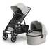 UppaBaby UppaBaby Voziček 2v1 Savannah, carbon VISTA V3 pearl gray jacquard