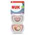 Nuk Nuk tolažilna duda - silikon First Choice Night 18-36 m, 2 kos sort.