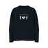 Name It Name It majica DR 13234709 NKFVEEN LS RLX TOP D Črna 122/128