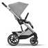 Cybex Cybex Ogrodje s sedežno enoto Balios S Lux stone grey, mid grey