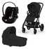 Cybex Cybex Voziček 3v1 3 v 1 Balios bundle S set moon black