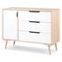 Klups Klups previjalna komoda Sofie white/beech