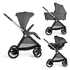 Chicco Chicco Voziček 3v1 Bellagio2 komplet black satin