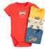 Cool Club Cool Club perilo bodi 4 kosi KR LCB2801883-00 CHIP & DALE F Večbarvno 86