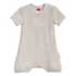 Clar Clar pajac z rokavi KR KH 01797 žakard Mini Cutie U bež 62